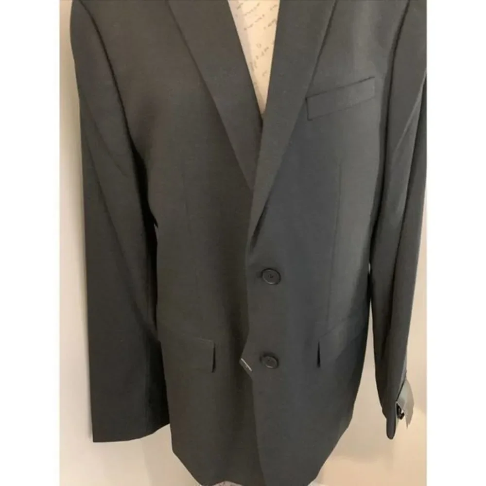 NWT Banana Republic, Men's‎ Suit Jacket, 44 L, Gray, Slim Fit, # 792939, NEW